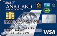 ANA VISA Suicaカードの券面画像