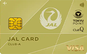 JALカード TOKYU POINT ClubQ Mastercardの券面画像
